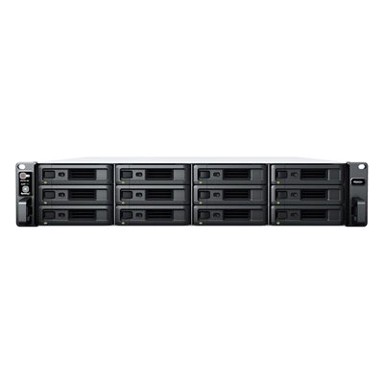 SYNOLOGY RS2423+ RackStation 12-bay NAS server, AMD Ryzen V1780B, 2.5"/3.5" HDD/SSD tvrdi disk, 8GB, 3xG-LAN, Hotswap
